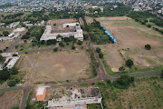 Inflight view of the campus-click the photo