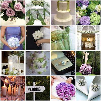 cream and purple wedding reception pics