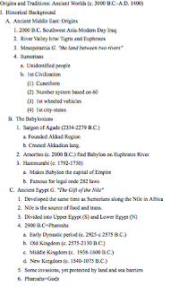 Example of a research paper mla with outline