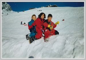 Roberto e Eleonora sulla Neve.