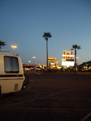 Kingsley in Laughlin at twilight