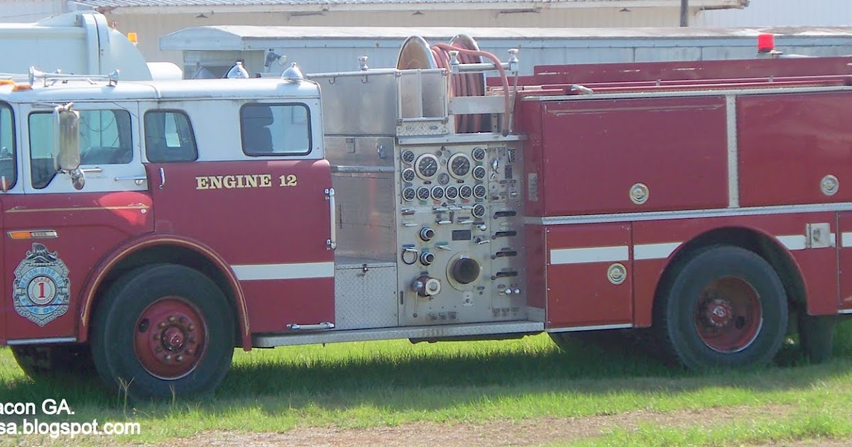 Fire Dept. Trucks GA. FL. AL. Rescue Station Firemen Volunteer