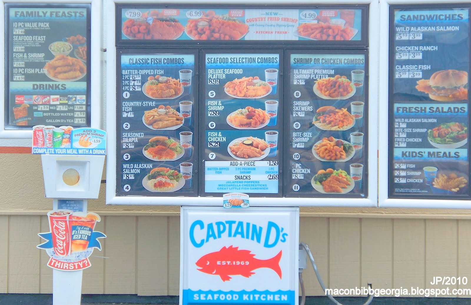 Captain D's Menu And Prices