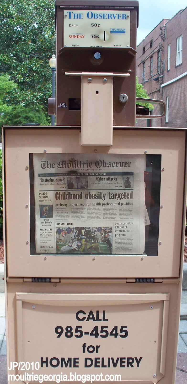 THE MOULTRIE OBSERVER