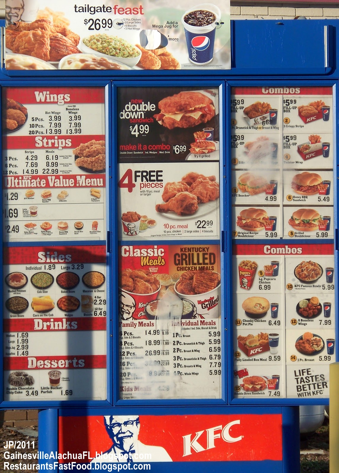 ... of florida us hwy 441 kentucky fried chicken kfc fast food wallpaper