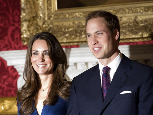 william and kate engagement pics. Prince William gave Kate