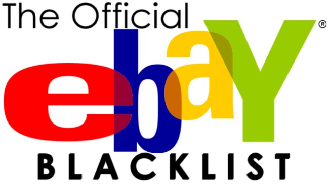 The Official eBay Blacklist