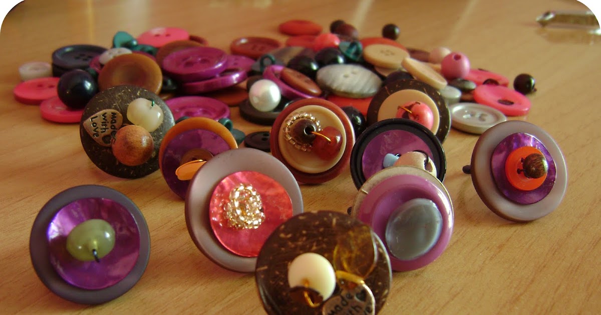 The Indie Handmade Show [Tutorial] Button ring diy