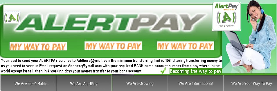 .ALERTPAY to BANK