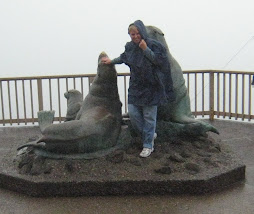 Welcome to Oregon - cool and very wet today