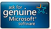 menghilangkan windows genuine advantage image