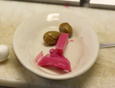 blushing pickled turnips