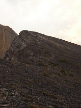Mt. Borah trail about half way up