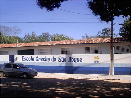ESCOLA CRECHE EM SÃO ROQUE - (ANTIGO GRUPO ESCOLAR, FOTO ABAIXO)