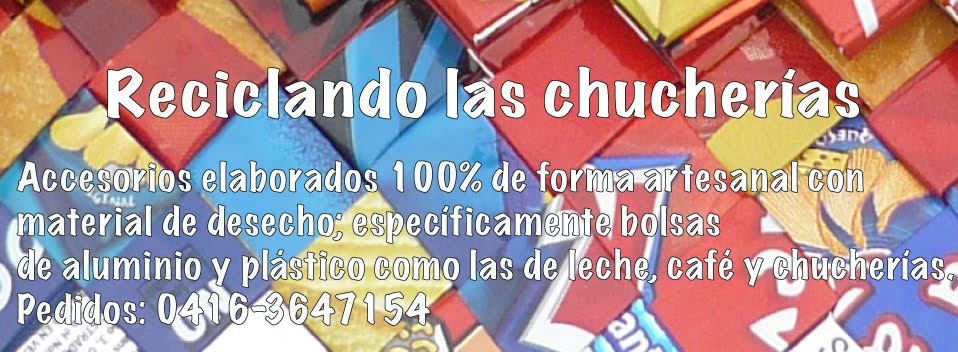 Reciclando las chucherías