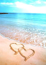 Hearts on the Beach!