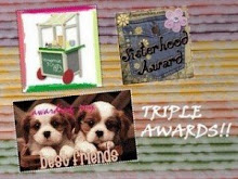 TRIPLE AWARD FROM CINDYRELLAZ