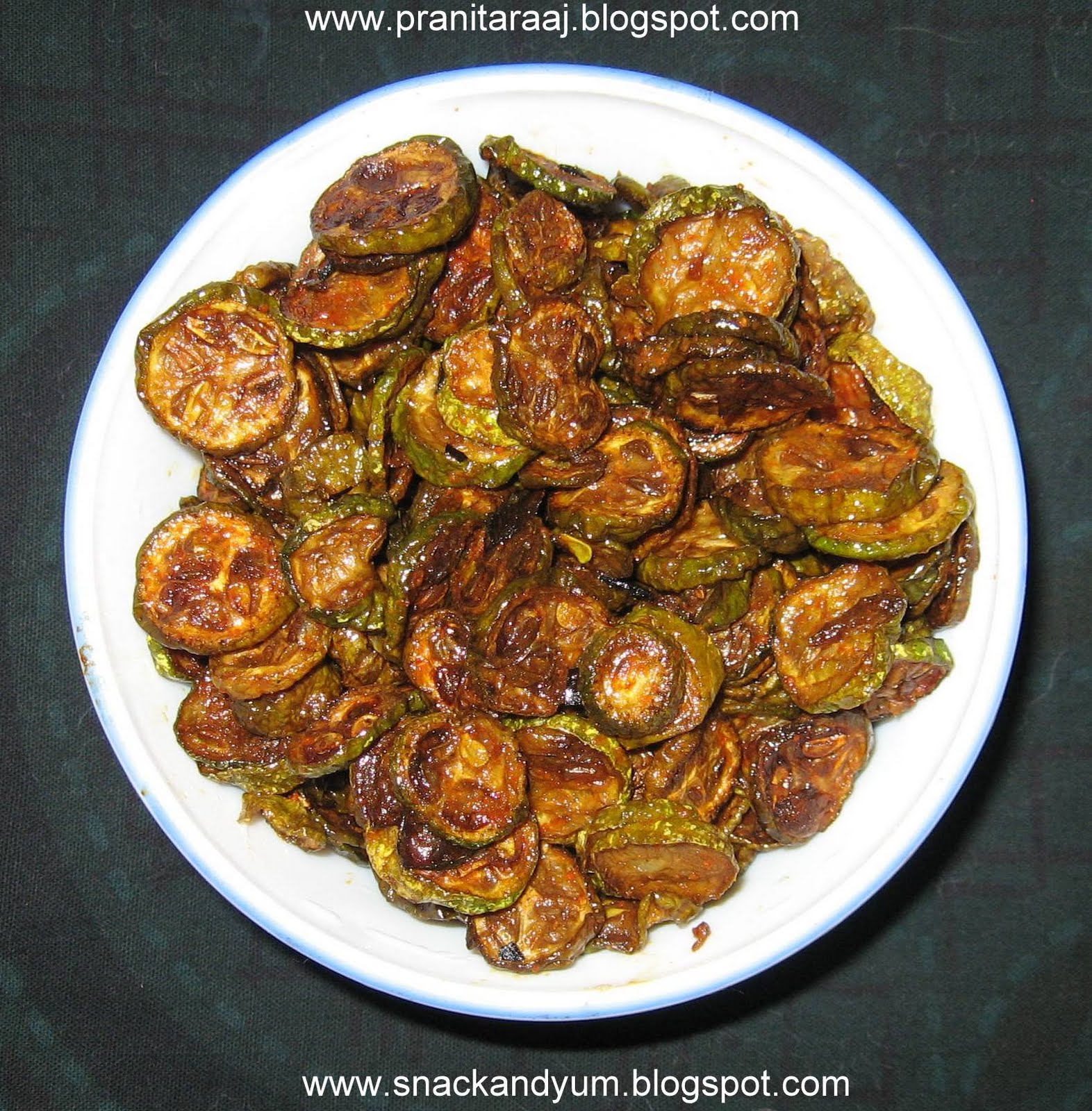 Yummilicious Dondakaya Vepudu / Gherkins Fry