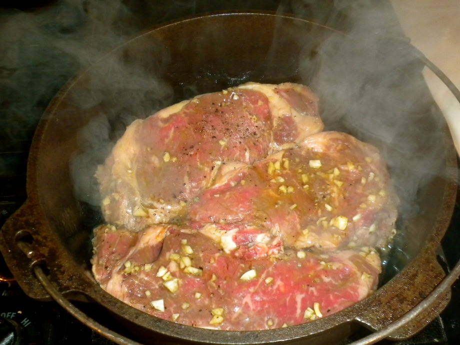Life is Delicious Cowboy Steak (Revised) Topped With Tarragon Butter