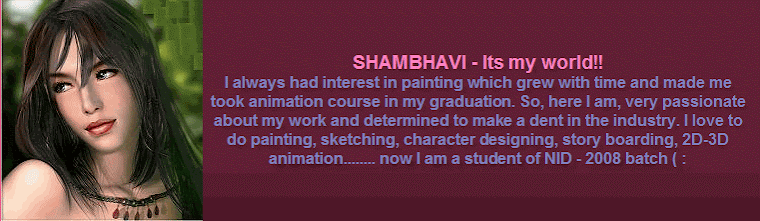 Shambhavi - Its my world!
