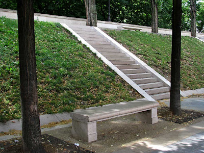 Bench, Place de la Bataille-de-Stalingrad, Paris