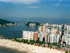 São Vicente - vista do morro do Voturoá