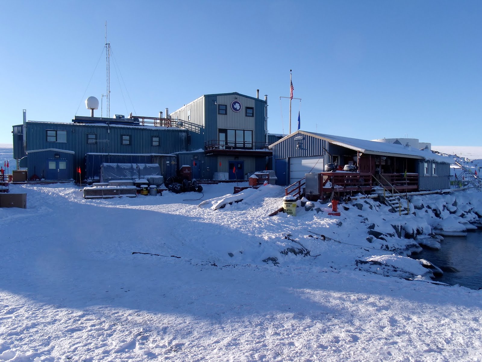 The Palmerite Palmer Station...