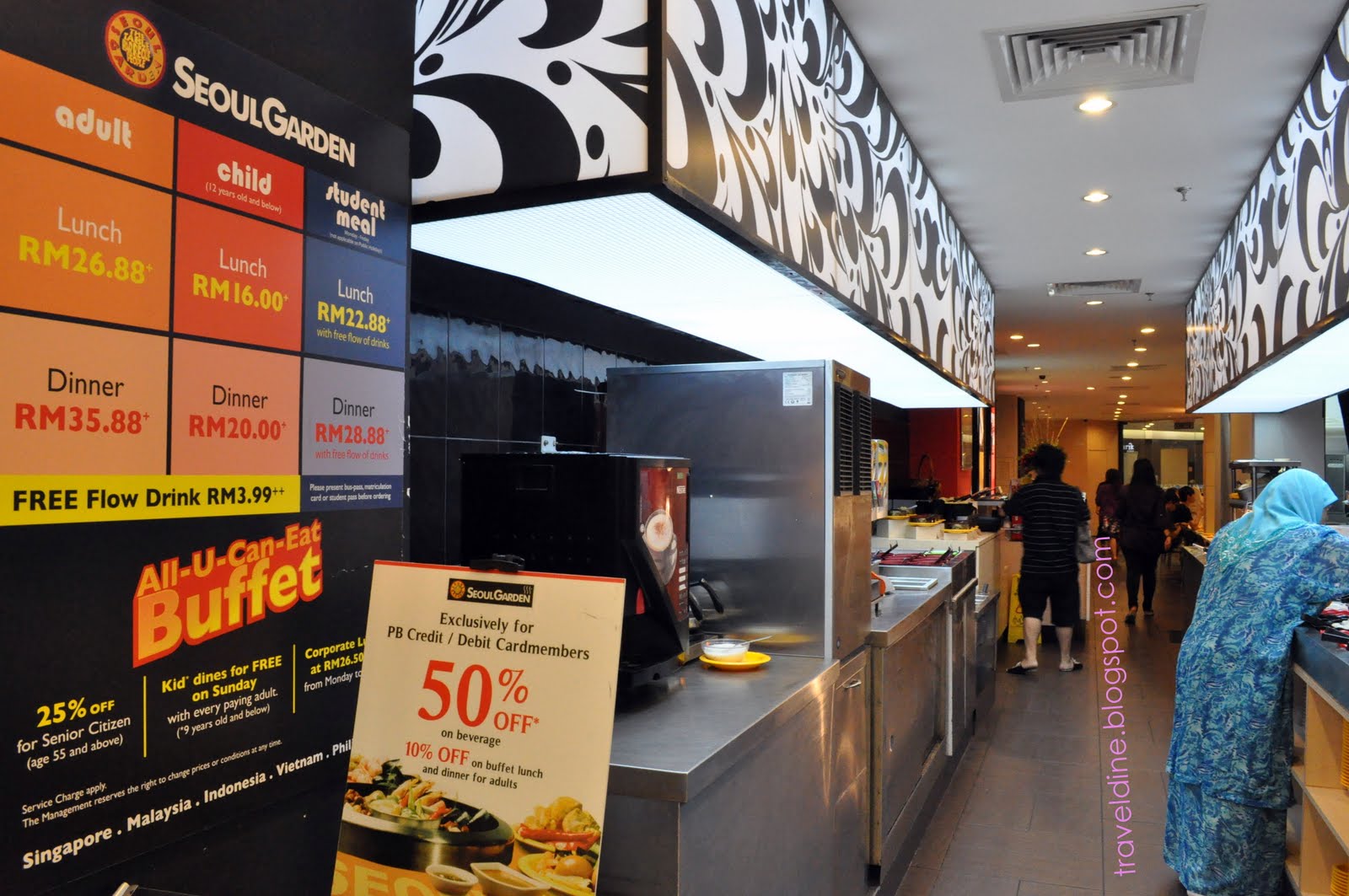 Travel and Dining Experience Seoul Garden, One Utama