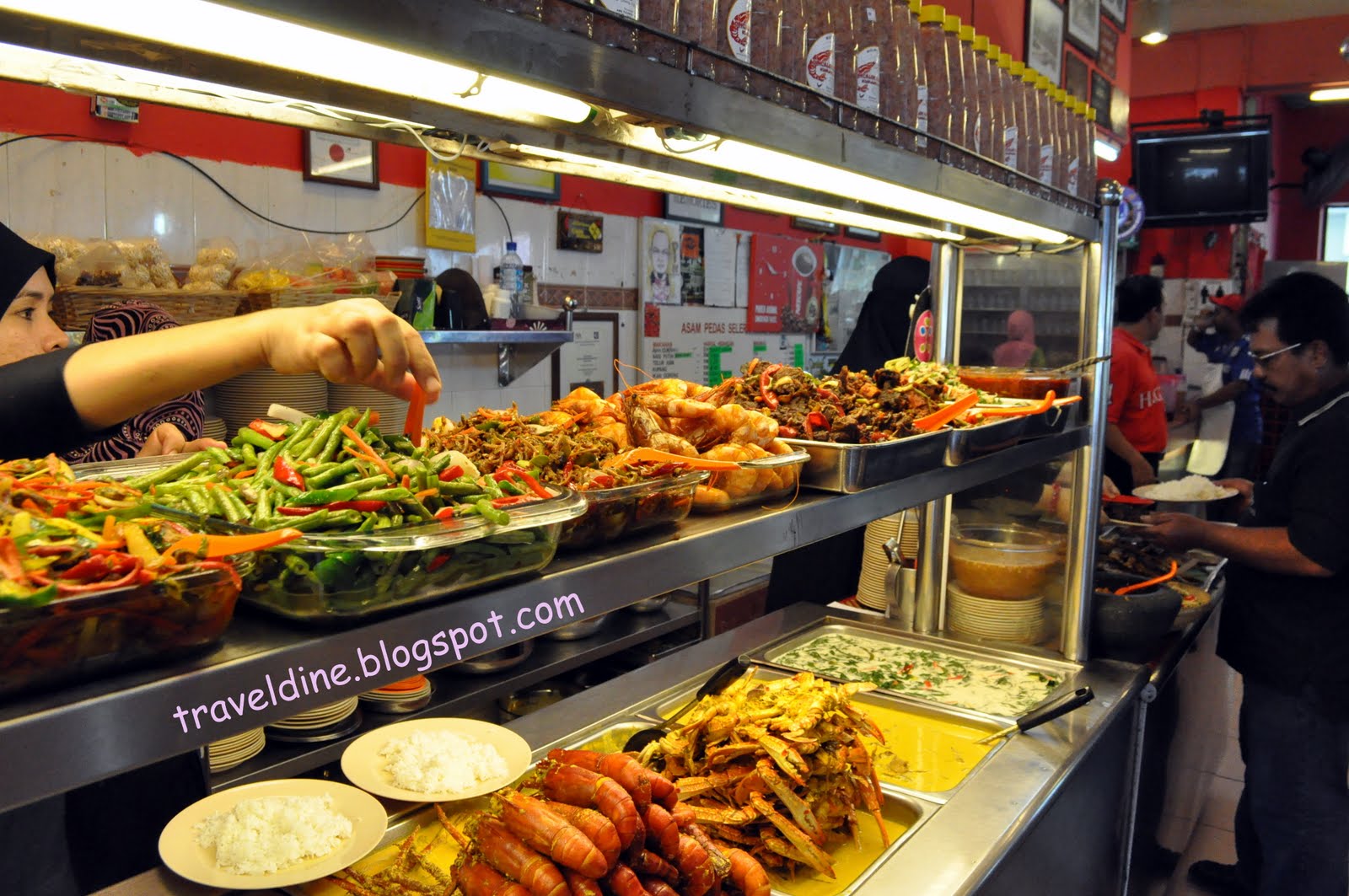Travel And Dining Experience Restoran Asam Pedas Selera Kampung Mahkota Square Melaka