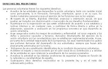 Derechos del voluntario