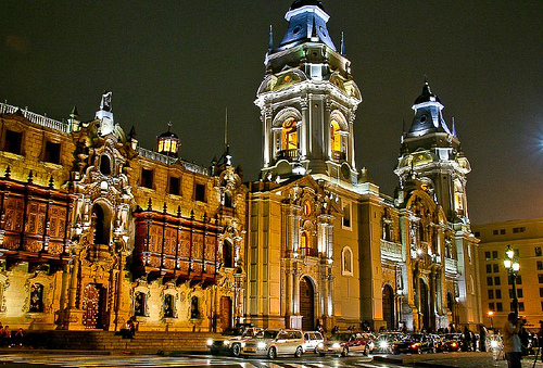 Cathedral In Lima