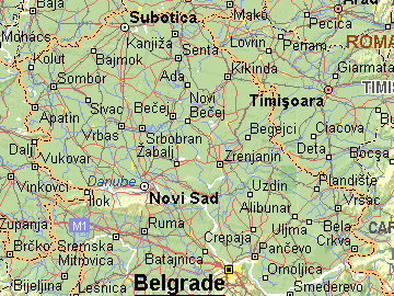 karta vojvodine sa selima Per@ Travel: VOJVODINA karta vojvodine sa selima