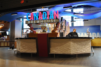 custom wood sign - Molson Canadian Brewhouse - The Sign Depot