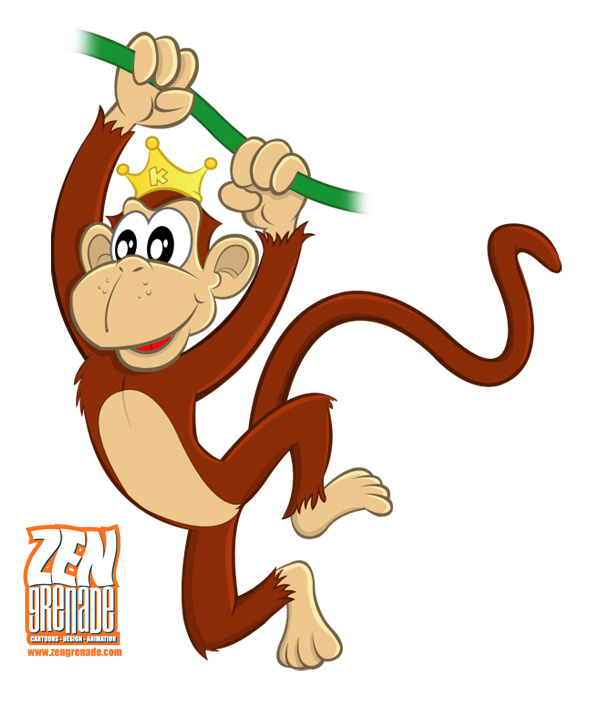 Cute monkey cartoons pictures - Cartoon