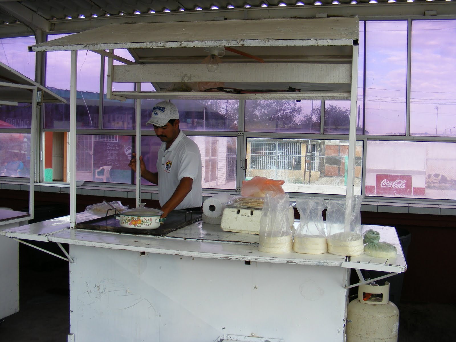 Street Gourmet LA Villa Ahumada,ChihuahuaA Quesadilla and Burrito