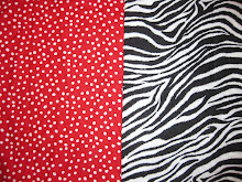 Zebra/Red duo