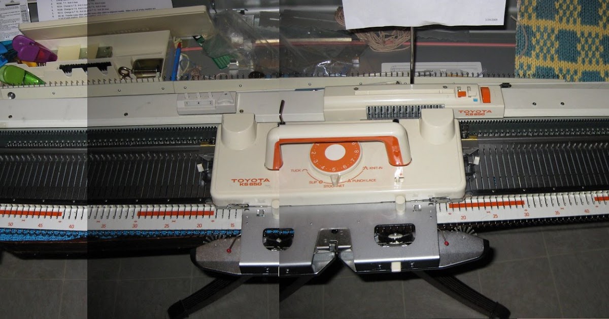 Machine Knitting Fun My Knitting Machine