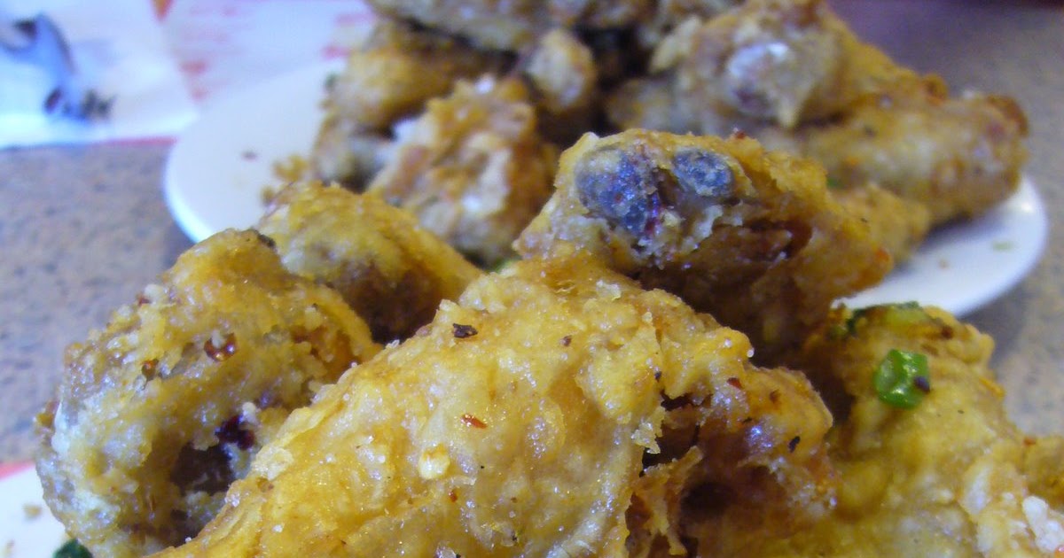 The Tasty Memoir Salt and Pepper Chicken Wings at Mandarin Chinese