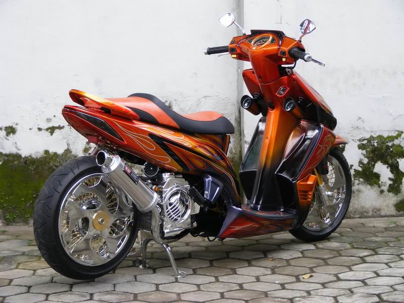 Modifikasi Motor Matic: HONDA Vario modif Harian