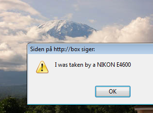 JavaScript EXIF reader