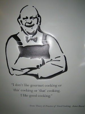 James Beard poster James Beard poster