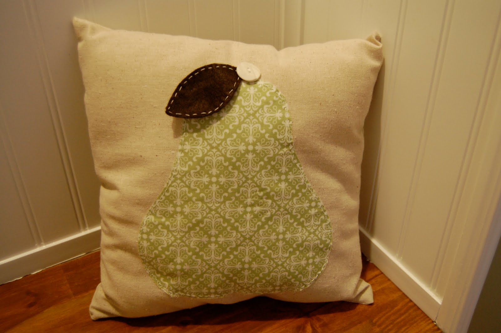 Lemon Tree Creations Pear Pillow