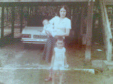 My mummy, my big sis and I...