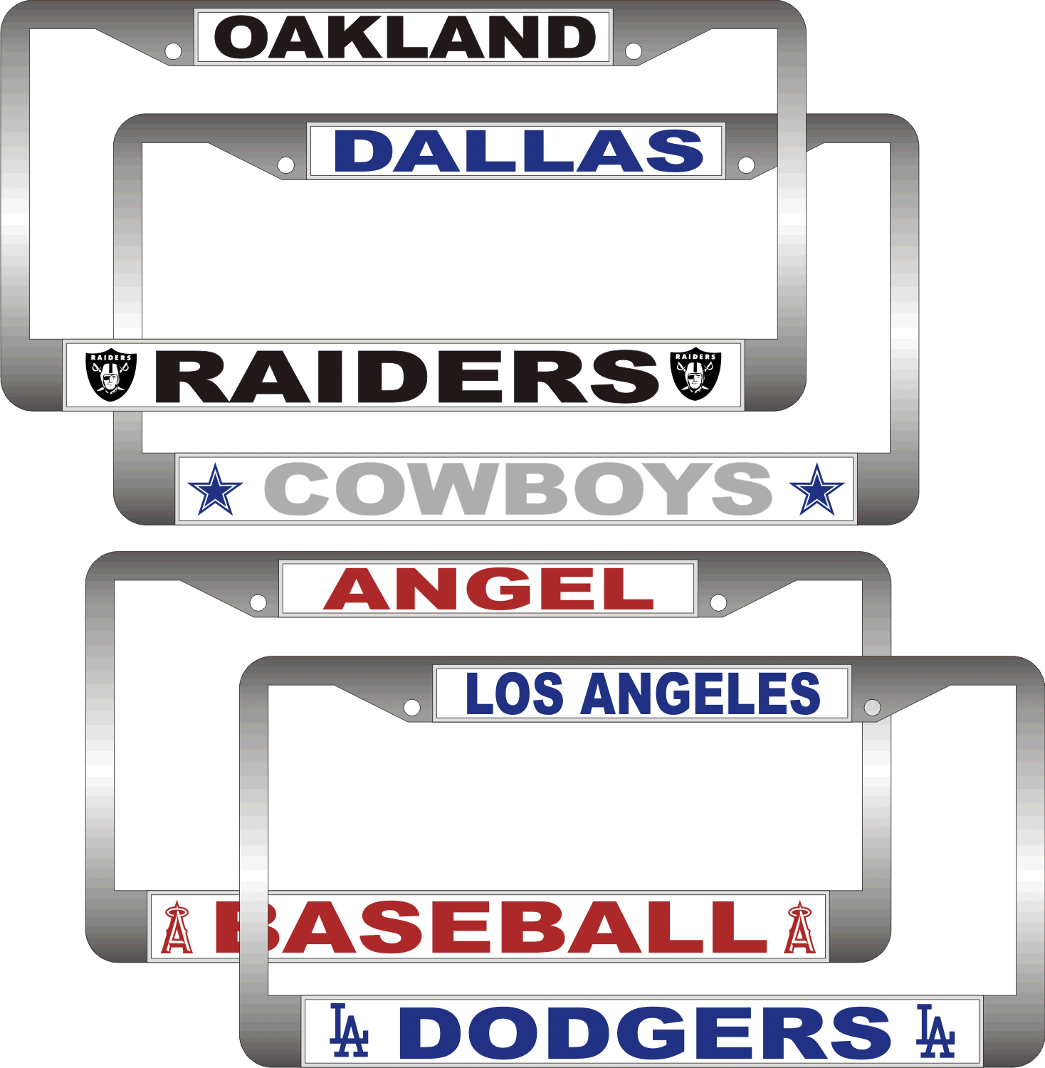 Cool Gifts USA Sport Team License Plates & Frames