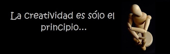 La creatividad es sólo el principio