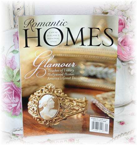 ~ Romantic Homes September Issue ~