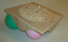 Wooden Toy with Balloons