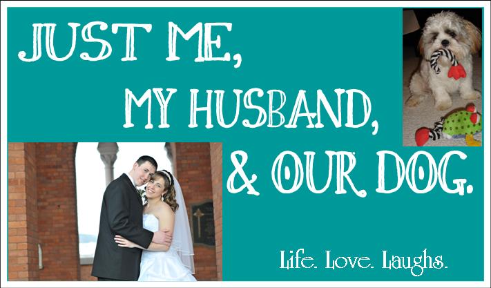 Just me, my husband & our dog. Simple, right?