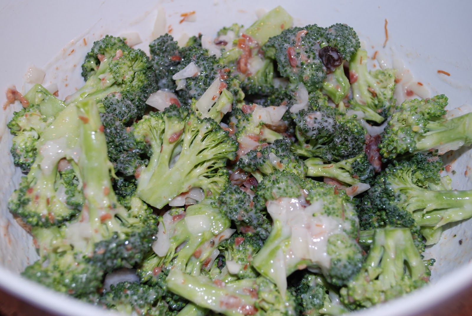 I use the Asian salad dressing