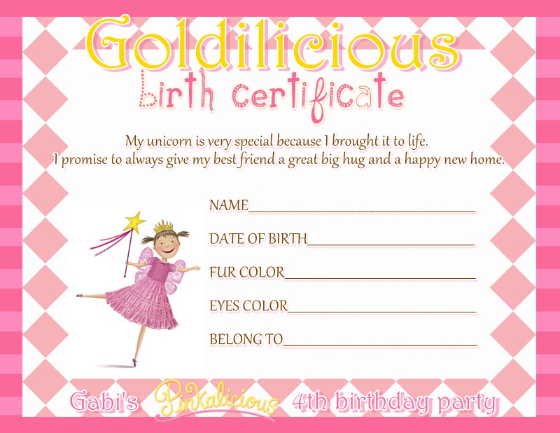 Birth Certificate Template